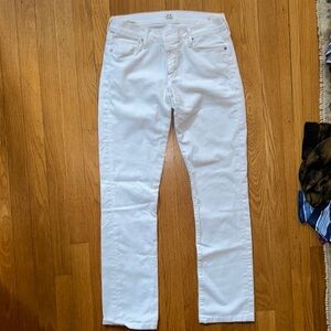 White jeans